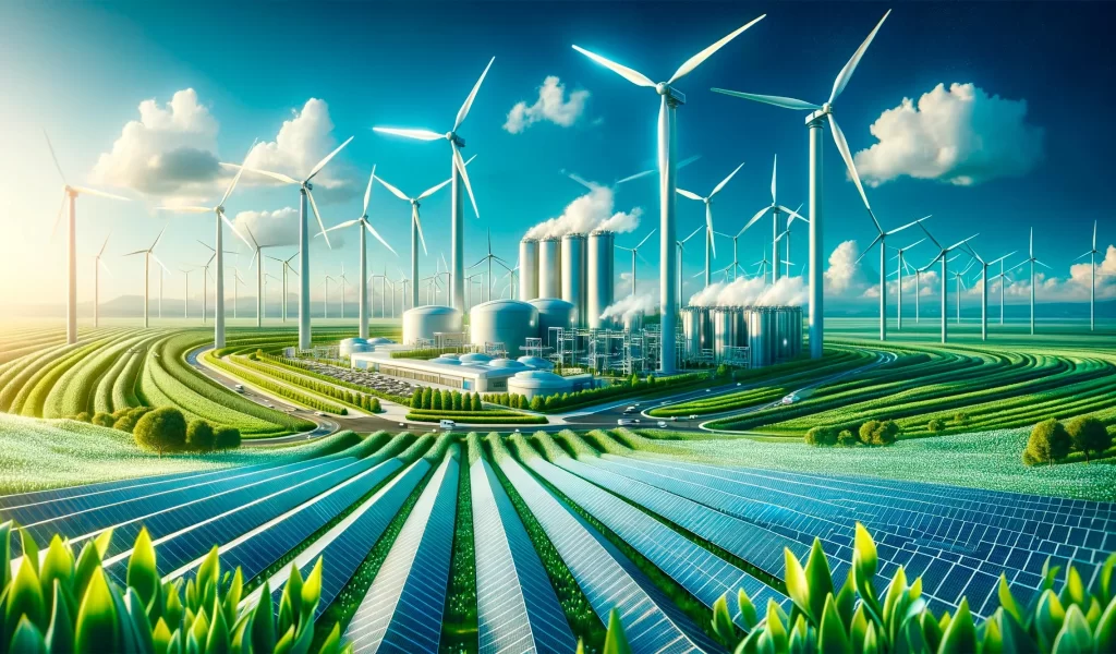 Green-Energy-Hydrogen-Production-Concept